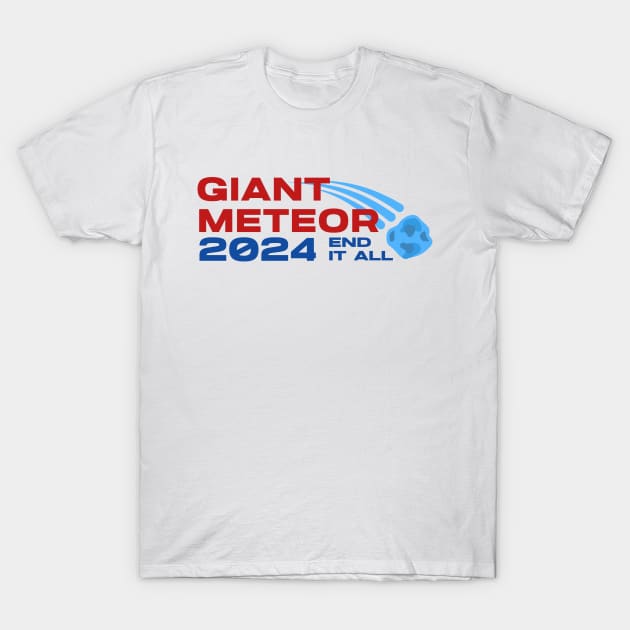 Giant Meteor 2024 T-Shirt by gianettin